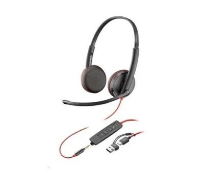 HP Poly BW 3225 USB-C HS +USB-C/A (Bulk)
