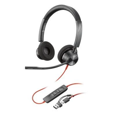 HP Poly BW 3320 Stereo USB-C HS +USB-C/A