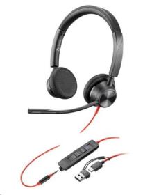 HP Poly BW 3325 USB-C HS +3.5mmP +USB-C/A
