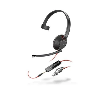 HP Poly BW 5210 náhlavní souprava Mono USB-C +USB-C/A + 3,5 mm jack HP Poly BW 5210 náhlavní souprava Mono USB-C +USB-C/A + 3,5 mm jack