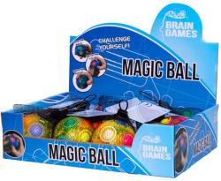 Hra 3D Hlavolam posuvný Magic Ball míček s kuličkami 3 barvy plast