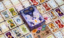 HRA ALL-IN: Všechno nebo víc karetní (společenská hra)