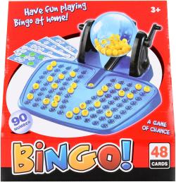 Hra Bingo! 90 míčků s losovací koulí (společenská hra) Hra Bingo! 90 míčků s losovací koulí (společenská hra)