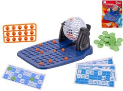Hra Bingo herní set losovací stroj s míčky a žetony (společenská hra)