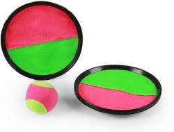 Hra Catch ball set 2 talíře se soft míčkem na suchý zip