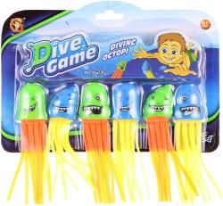 Hra Chobotničky veselé set 6ks na potápění a lovení do vody