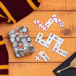Hra Domino Harry Potter 28 kamenů v plechové krabičce (společenská hra)