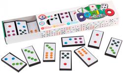 Hra Domino klasické barevné hodnoty (společenská hra)