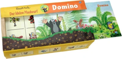 Hra Domino Krtek 28 dielikov v drevenej krabičke