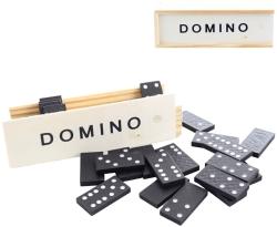 Hra Domino plastové dílky v dřevěné krabičce (společenská hra) Hra Domino plastové dílky v dřevěné krabičce (společenská hra)