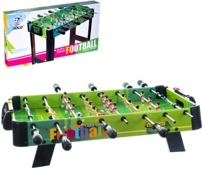 Hra FOTBAL DŘEVO Stolní kopaná 71x36cm s táhly (společenská hra)