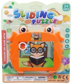 Hra hlavolam přesouvačka krab mořská zvířátka plast 8 druhů