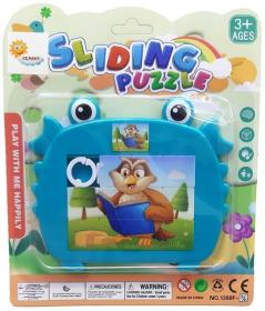 Hra hlavolam přesouvačka krab mořská zvířátka plast 8 druhů