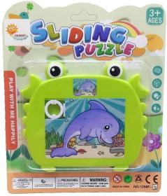 Hra hlavolam přesouvačka krab mořská zvířátka plast 8 druhů