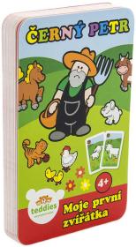 Hra karetní Černý Petr moje první zvířátka (společenská hra)