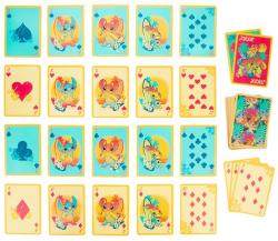 Hra karty hrací Lilo a Stitch voděodolné žolíkové (společenská hra)