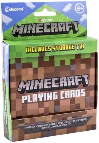 Hra Karty hrací Minecraft v plechové krabičce (společenská hra)