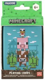 HRA Karty hrací Minecraft zvířata v plechové krabičce (společenská hra)