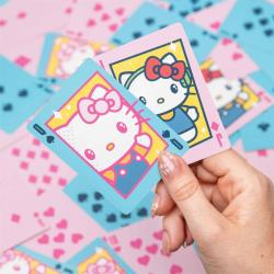 HRA Karty hrací žolíkové Hello Kitty v plechovce (společenská hra)
