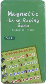 HRA Koňské dostihy magnetické cestovní plechová krabička (společenská hra) HRA Koňské dostihy magnetické cestovní plechová krabička (společenská hra)