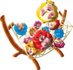 HRA Křečci v síti rodinná balanční (společenská hra)