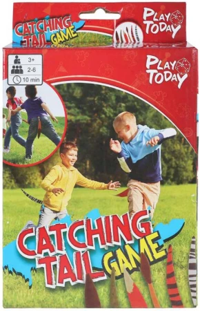 Hra na honěnou Play Today připínací zvířecí ocásky set 6ks v krabici