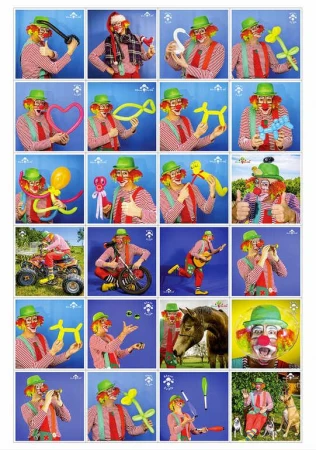 Hra Pexeso Klaun Brdík 21 dvojic (společenská hra)