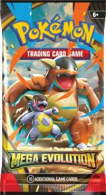 Hra Pokémon TCG ME01 Mega Evolution booster set 10 karet v sáčku