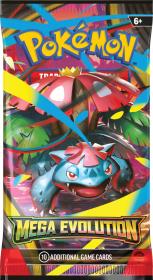 Hra Pokémon TCG ME01 Mega Evolution booster set 10 karet v sáčku