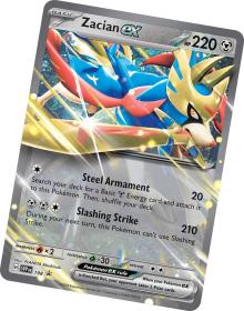 Hra Pokémon TCG Slashing Legends Tin set 4x booster v kovovém boxu 2 druhy