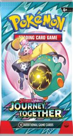 Hra Pokémon TCG SV09 Journey Together booster set 10 karet v sáčku