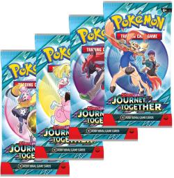 Hra Pokémon TCG SV09 Journey Together W2 booster set 10 karet v sáčku Hra Pokémon TCG SV09 Journey Together W2 booster set 10 karet v sáčku