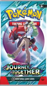 Hra Pokémon TCG SV09 Journey Together W2 booster set 10 karet v sáčku