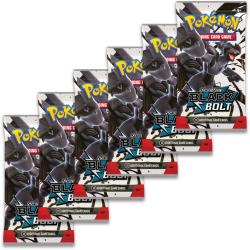 Hra Pokémon TCG SV10.5 Black Bolt Bundle set 10x booster