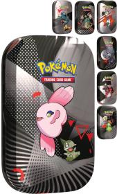 Hra Pokémon TCG SV10.5 Black Bolt White Flare Mini Tin 2x booster v plechovce
