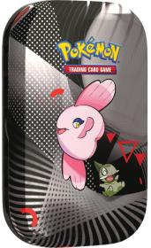 Hra Pokémon TCG SV10.5 Black Bolt White Flare Mini Tin 2x booster v plechovce
