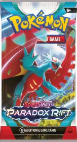 Hra PokémonTCG SV04 Scarlet Violet Paradox Rift booster 10 karet v sáčku