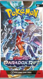 Hra PokémonTCG SV04 Scarlet Violet Paradox Rift booster 10 karet v sáčku