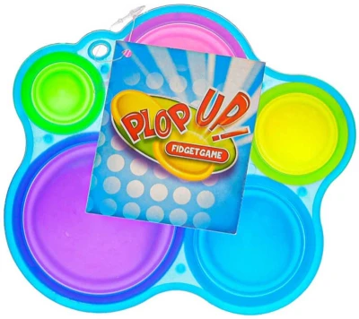 Hra Pop It antistresová Bubble Pops silikon 5 maxi bublin (společenská hra)