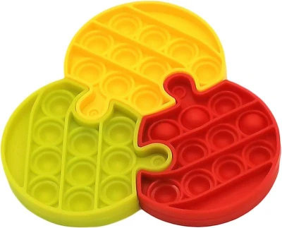 Hra Pop It puzzle antistresové 3 dílky skládačka Bubble Pops 3 druhy