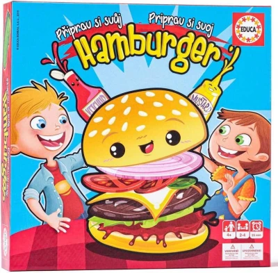 Hra Připrav si svůj hamburger (společenská hra)