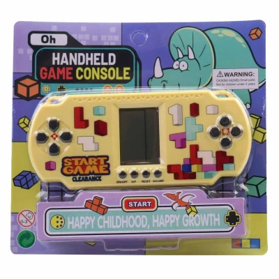 Hra retro elektronická tetris 3 barvy Games