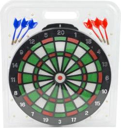 HRA Terč nástěnný + šipky 6ks plast (společenská hra)