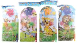 Hra Tivoli pinball s kuličkovým bludištěm 2v1 zvířátka 4 druhy plast