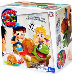 Hra Turtle Fun želva zábavná plastová 22cm s vajíčky 22cm na baterie Zvuk