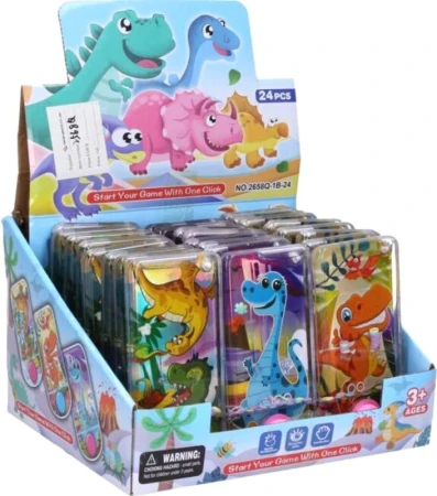Hra vodná Dinosaurus navliekanie krúžkov na hroty 3 druhy plast