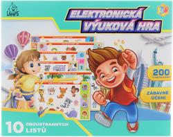 Hra výuková elektronická 10 listů s úkoly na baterie CZ Zvuk Hra výuková elektronická 10 listů s úkoly na baterie CZ Zvuk