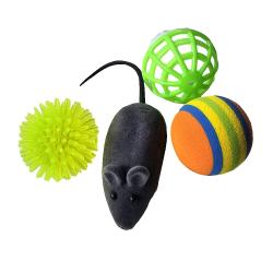 Hračka kočka mix (4 ks) Hračka kočka mix (4 ks)