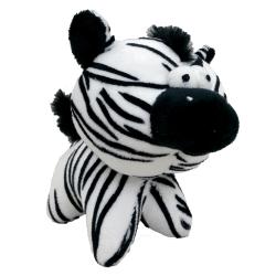 Hračka pes - plyšová zebra pískací 12 cm Hračka pes - plyšová zebra pískací 12 cm
