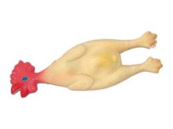 Hračka pes - slepice velká latex